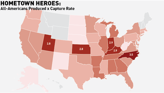 Illustration for article titled Infographics: Where Do High School Basketball Stars Come From, And Where Do They Go?